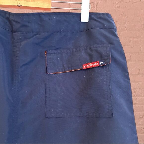 90s vintage maxi raver skirt parachute cargo nylon - Picture 6 of 14